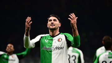 Julián Carranza y una histórica Champions para el Feyenoord