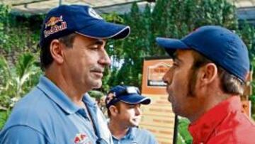 <b>FAVORITOS. </b>Sainz y Roma aspiran a la victoria en Portugal.