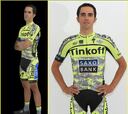 Contador exhibe su uniforme de guerrero para el Tour de Francia