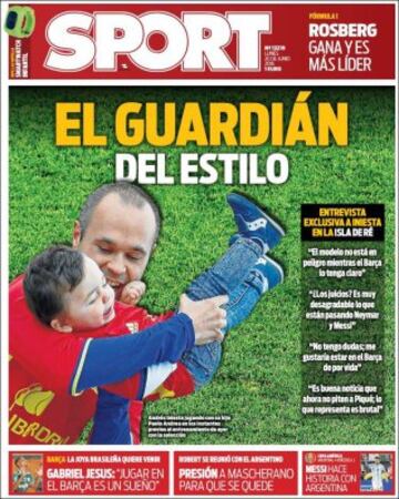 Portadas de la prensa mundial