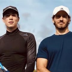 Muguruza prepara la próxima temporada junto a su hermano