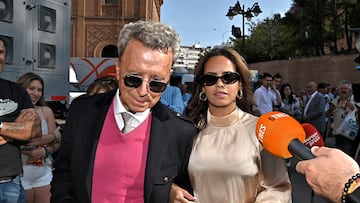 José Ortega Cano y Gloria Camila asisten a la plaza de toros de las Ventas para disfrutar de una corrida en la feria de San Isidro, a 11 de mayo de 2023, en Madrid (España)
TOROS;GENTE
Francisco Guerra / Europa Press
11/05/2023