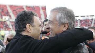 <b>PAISANOS Y AMIGOS. </b>Caparrós y Manzano se miden en San Mamés en la lucha por Europa.