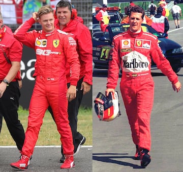 'El Káiser', el hombre de los récords (hasta que llegaron Hamilton y Mercedes), el piloto que devolvió la gloria a Ferrari tras más de dos décadas de sequía. Siete campeonatos del mundo, 91 victorias y 155 podios que le sitúan como una de las grandes leyendas de la F1. Mick fue campeón de la F3 en 2018 y llega a la F1 también con el título de la F2 bajo el brazo. Hizó su debut oficial en la Fórmula 1 en el Gran Premio de Eifel, a bordo del Alfa Romeo Racing ORLEN C39 en los primeros entrenamientos libres en el circuito de Nürburgring en 2020. En 2024 compite en la clase Hypercar del Campeonato Mundial de Resistencia de la FIA con el equipo Alpine Elf Team.