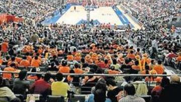 <b>COLOSAL. </b>El Palacio ofreció esta imagen en la Copa, ahora el Estu quiere repetirla ante el Winterthur.