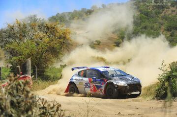 El Peugeot 208 R5 de Pedro Heller y Pablo Olmos en el RallyMobil Valparaíso 2017