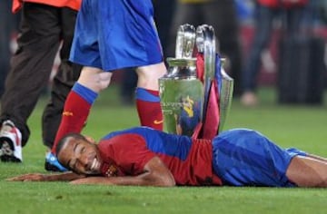 Barcelona won the Champions League in 2008-09, beating Manchester United in the final.