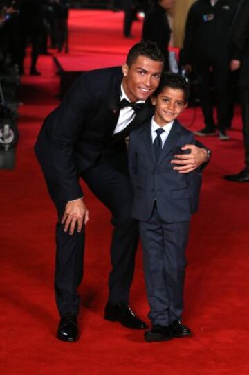 Cristiano Ronaldo y su hijo, Cristiano Ronaldo Jr.