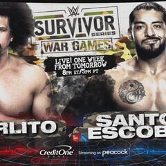 Santos Escobar enfrentará a Carlito en Survivor Series War Games