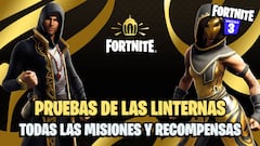 Pruebas de las Linternas en Fortnite: desafíos y recompensas