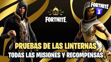 Pruebas de las Linternas en Fortnite: desafíos y recompensas