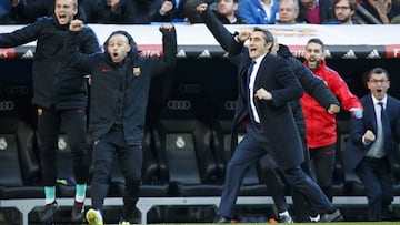 La victoria por 0-3 en el Santiago Bernabéu supuso dar la vuelta a la tortilla de una situación que en agosto era caótica.