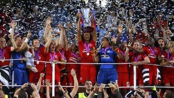 El Lyon levanta su tercera Champions. 