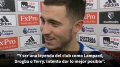 Hazard: "Quiero ser una leyenda del Chelsea"