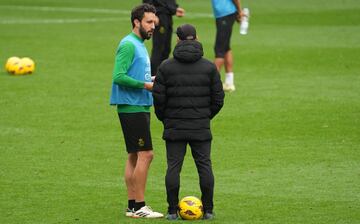 Germán Sánchez será el central zurdo contra el Espanyol esta noche.