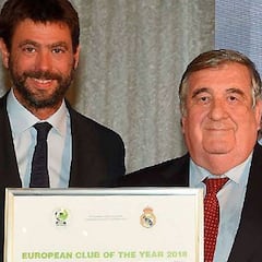 El Real Madrid, elegido Club Europeo del Año 2018 por la ECA
