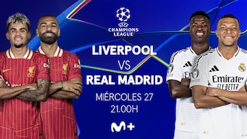 Dónde ver el Real Madrid Liverpool de Champions League