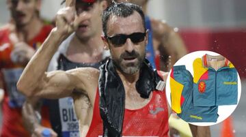 El que es uno de los mejores atletas de la historia del atletismo espa?ol ha donado el ch¨¢ndal de la Selecci¨®n Espa?ola con el que subi¨® al podio cuando gan¨® su medalla de oro en 50km marcha en Stuttgart, 1993.