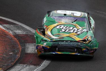 Daniel Suárez sufre choque en Nascar Xfinity Series