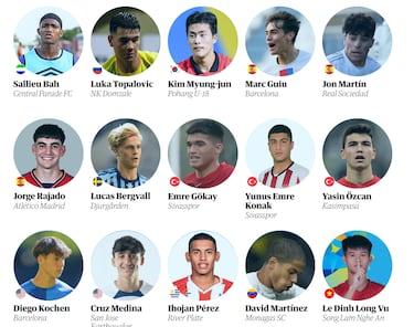 Tres españoles en el ‘jardín’ de Endrick