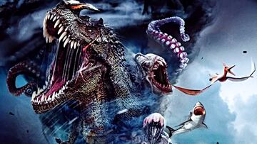 Dinosaurios, tiburones y pulpos gigantes en el Triángulo de las Bermudas: el tráiler de ‘Monsternado’ es una locura