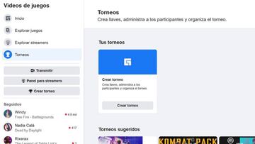 Facebook Gaming presenta su nueva herramienta: Torneos