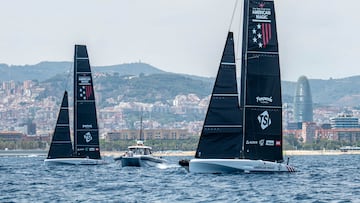 AC40, el barco que lucirá en Vilanova i la Geltrú