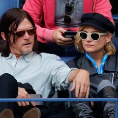 Norman Reedus y Diane Kruger, muy acaramelados en la final del US Open