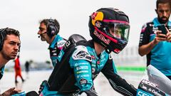 Moto3 abrió Goiania con una hora de retraso por la lluvia