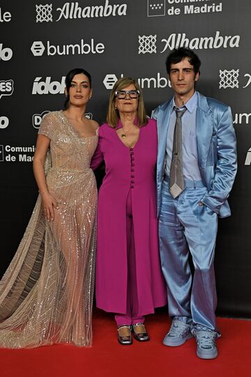 Aida Domenech, Anna Pascual y Alex Domenech.