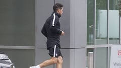 Simeone corrió por Londres, ciudad tomada por atléticos