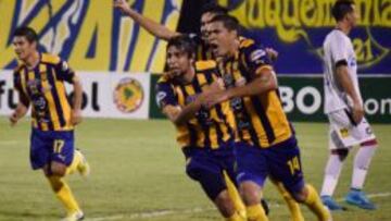 Jorge Ortega se consagra como goleador del equipo paraguayo (4) en Copa Sudamericana.