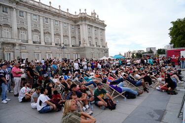 La Watch Party de la NFL en Madrid es un éxito rotundo