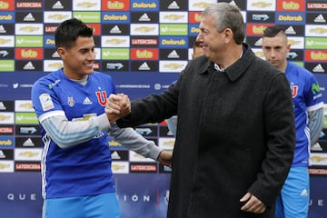 Santiago 21 de junio 2017
Universidad de Chile presenta el Jugador Rafael Caroca, nuevo refuerzo para esta temporada, 
Javier Torres/Photosport