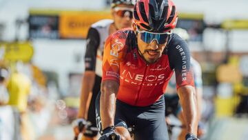 Daniel Felipe Martínez, ciclista colombiano del Team Ineos Grenadiers