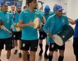 ¡Imperdible! La musical llegada de la Selección de Brasil