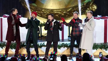 Follow the Rockefeller Center Christmas ceremony live as beloved performs take to the stage in the annual event hosted by NBC.