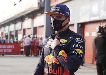 Max Verstappen saldrá desde el tercer lugar en la carrera del Gran Premio de Emilia Romagna. 