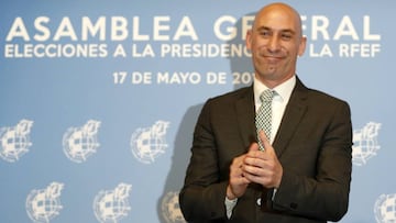 Luis Rubiales, nuevo presidente de la Federación Española