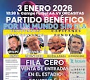 Caminero, De la Red, Tote... en el partido #PorUnMundoSinELA