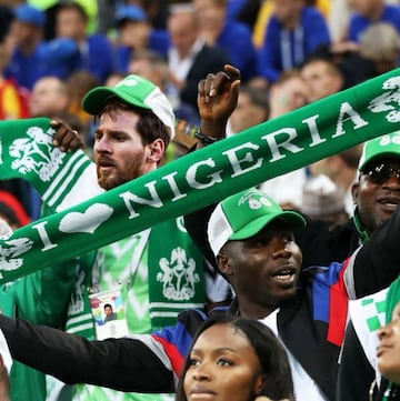 Los mejores memes del 'rezo' argentino a Nigeria