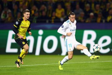 0-1. Gareth Bale marcó el primer gol.
