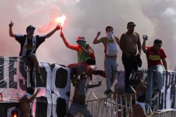 El espectacular ambiente en las tribunas del Nacional