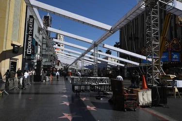 Since when have the Oscars been held at the Dolby Theatre?