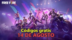 Free Fire | Códigos de hoy 14 de agosto de 2022; recompensas gratis
