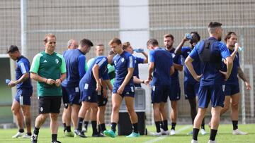 Entrenamiento en Tajonar.