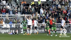 El Burgos contuvo la tardía reacción del Racing