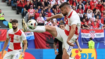 Bruno Petkovic, ante Albania en esta Eurocopa.