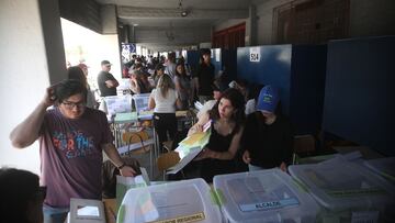 Santiago 26 de octubre 2024
Votaciones municipales en el Estadio Nacional ubicado en al Comuna de Nunoa.
Javier Salvo/Aton Chile