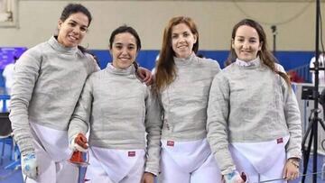 El equipo femenino de sable acaba en sexta posici¨®n